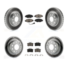 Load image into Gallery viewer, Front Rear Coat Disc Brake Rotors Ceramic Pad Kit For Volkswagen Golf SportWagen