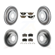 Load image into Gallery viewer, Front Rear Coated Disc Brake Rotors And Ceramic Pads Kit For Volkswagen Beetle