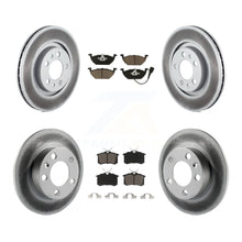 Load image into Gallery viewer, Front Rear Coated Brake Rotor &amp; Ceramic Pad Kit For Volkswagen Beetle Jetta Golf