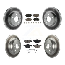 Load image into Gallery viewer, Front Rear Coated Brake Rotor &amp; Ceramic Pad Kit For Mercedes-Benz C300 C250 C230