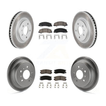 Load image into Gallery viewer, Front Rear Coated Brake Rotor &amp; Ceramic Pad Kit For Chevrolet Impala Monte Carlo