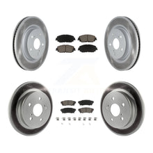 Load image into Gallery viewer, Front Rear Coated Brake Rotors Ceramic Pad Kit For Toyota Camry RAV4 Lexus ES350