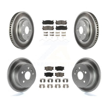 Load image into Gallery viewer, Front Rear Coat Brake Rotors Ceramic Pad Kit For Toyota Camry Lexus ES350 Avalon