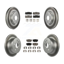 Load image into Gallery viewer, Front Rear Coat Brake Rotors Ceramic Pad Kit For Toyota Camry Lexus ES350 Avalon