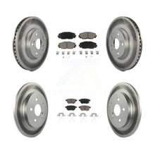 Load image into Gallery viewer, Front Rear Coated Brake Rotors Ceramic Pad Kit For Toyota Corolla Matrix Pontiac