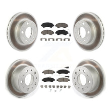 Load image into Gallery viewer, Front Rear Coated Brake Rotor &amp; Ceramic Pad Kit For Ram ProMaster 1500 2500 3500