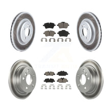 Charger l&#39;image dans la galerie, [Front+Rear] 2015 Mini Cooper 2.0L/1.5L Premium Coated Rotors &amp; Ceramic Pads Brake Kit For Max Braking