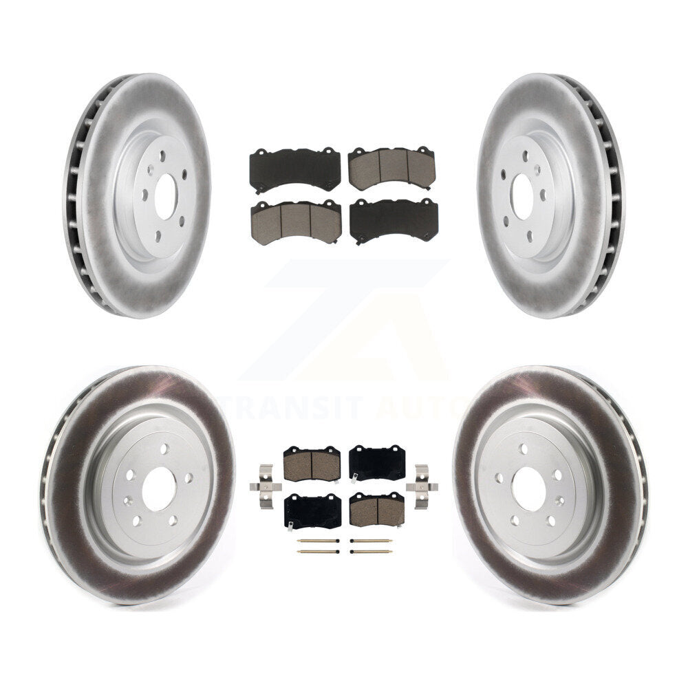 Kit de plaquettes de frein à disque en céramique, avec revêtement avant et arrière, pour Chevrolet Camaro ZL1 2014 