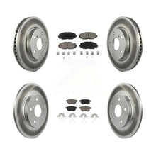 Load image into Gallery viewer, [Front+Rear] 2008-2015 Scion xB Premium Coated Rotors &amp; Ceramic Pads Brake Kit For Max Braking