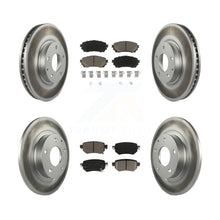 Charger l&#39;image dans la galerie, [Front+Rear] 2016-2018 Mazda 6 Premium Coated Rotors &amp; Ceramic Pads Brake Kit For Max Braking