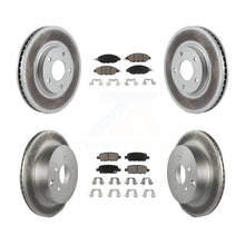 Load image into Gallery viewer, Front Rear Coat Brake Rotors Ceramic Pad Kit For 16 Nissan Pathfinder From 11 15