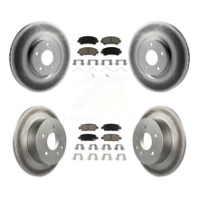 Charger l'image dans la galerie, Front Rear Coat Brake Rotors Ceramic Pad Kit For 07-12 Nissan Sentra SE-R Spec V