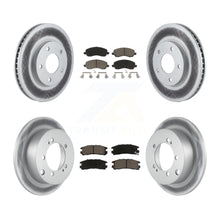 Load image into Gallery viewer, Front Rear Coat Disc Brake Rotor Ceramic Pad Kit For Chrysler Sebring Mitsubishi