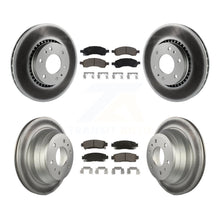 Charger l'image dans la galerie, Front Rear Coat Brake Rotors Ceramic Pad Kit For Chevrolet Trailblazer GMC Envoy