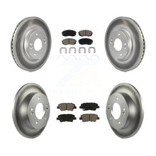 Load image into Gallery viewer, [Front+Rear] 2021-2022 Kia Forte 1.6L Premium Coated Rotors &amp; Ceramic Pads Brake Kit For Max Braking