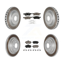 Load image into Gallery viewer, Front Rear Coat Brake Rotor Ceramic Pad Kit For Mercedes-Benz ML350 GLE350 ML250
