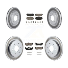 Load image into Gallery viewer, Front Rear Coated Brake Rotor &amp; Ceramic Pad Kit For Nissan Titan Armada INFINITI