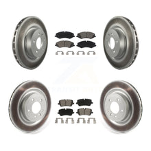 Load image into Gallery viewer, Front Rear Coat Brake Rotor Ceramic Pad Kit For Land Rover Range Sport Discovery