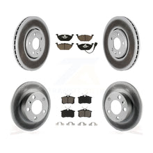 Load image into Gallery viewer, [Front+Rear] 2000-2001 Volkswagen Golf 2.0L Premium Coated Rotors &amp; Ceramic Pads Brake Kit For Max Braking