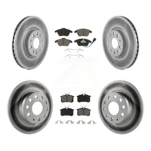 Load image into Gallery viewer, Front Rear Coat Brake Rotors Ceramic Pad Kit For 14 Volkswagen Beetle R-Line/GSR