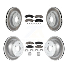 Charger l'image dans la galerie, Front Rear Coat Brake Rotors Ceramic Pad Kit For Chevrolet S10 Blazer GMC Sonoma
