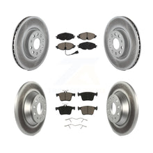 Load image into Gallery viewer, Front Rear Coated Disc Brake Rotors And Ceramic Pads Kit For Audi TT Quattro