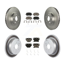 Load image into Gallery viewer, Front Rear Coated Brake Rotors Ceramic Pad Kit For Toyota Corolla Matrix Pontiac
