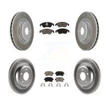 Load image into Gallery viewer, Front Rear Coated Disc Brake Rotors And Ceramic Pads Kit For Audi Q5