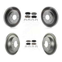 Load image into Gallery viewer, [Front+Rear] 2017-2020 Hyundai Elantra 2.0L Premium Coated Rotors &amp; Ceramic Pads Brake Kit For Max Braking