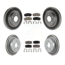 Load image into Gallery viewer, Front Rear Coated Brake Rotor &amp; Ceramic Pad Kit For Chevrolet Equinox Saturn Vue