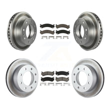 Load image into Gallery viewer, Front Rear Coat Brake Rotors Ceramic Pad Kit For Chevrolet Silverado 2500 HD GMC