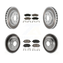Charger l'image dans la galerie, Front Rear Coat Brake Rotor Ceramic Pad Kit For Chevrolet Uplander Buick Terraza