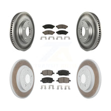 Charger l'image dans la galerie, Front Rear Coat Brake Rotor Ceramic Pad Kit For Chevrolet Uplander Buick Terraza