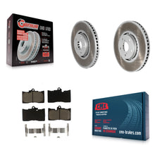 Charger l'image dans la galerie, Front Coat Brake Rotors Ceramic Pad Kit For Lexus IS350 IS200t GS350 IS300 GS430