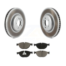 Load image into Gallery viewer, Front Coated Disc Brake Rotors Ceramic Pad Kit For BMW 750Li xDrive 750i 550i GT