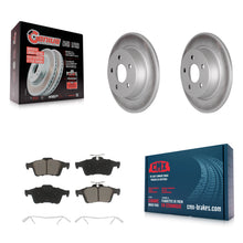 Load image into Gallery viewer, Rear Coated Disc Brake Rotors And Ceramic Pads Kit For Ford Transit Connect