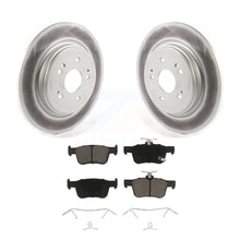 Load image into Gallery viewer, Rear Coated Disc Brake Rotors And Ceramic Pads Kit For 2019-2022 Acura RDX