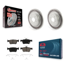 Load image into Gallery viewer, [Rear] 2019-2021 Acura RDX Premium Coated Rotors &amp; Ceramic Pads Brake Kit For Max Braking
