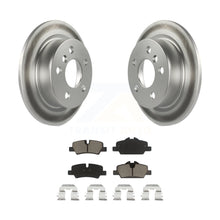 Charger l&#39;image dans la galerie, Rear Coated Disc Brake Rotors And Ceramic Pads Kit For Mini Cooper