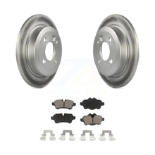 Charger l&#39;image dans la galerie, Rear Coated Disc Brake Rotors And Ceramic Pads Kit For Mini Cooper