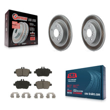 Charger l'image dans la galerie, Rear Coat Brake Rotor Ceramic Pad Kit For Mercedes-Benz GLA250 CLA250 INFINITI B
