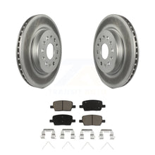 Load image into Gallery viewer, Rear Coat Brake Rotor Ceramic Pad Kit For Chevrolet Traverse GMC Acadia Cadillac