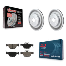 Load image into Gallery viewer, Rear Coated Disc Brake Rotors And Ceramic Pads Kit For Subaru Outback Legacy WRX