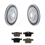 Rear Coated Brake Rotor Ceramic Pad Kit For Volvo XC90 With 340mm Diameter