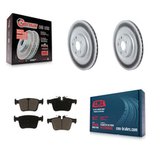 Load image into Gallery viewer, Rear Coated Brake Rotor Ceramic Pad Kit For Volvo XC90 With 340mm Diameter