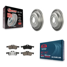 Charger l'image dans la galerie, Rear Coated Disc Brake Rotors And Ceramic Pads Kit For Mini Cooper