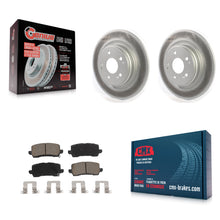 Charger l'image dans la galerie, [Rear] 2017-2020 Acura MDX Premium Coated Rotors &amp; Ceramic Pads Brake Kit For Max Braking