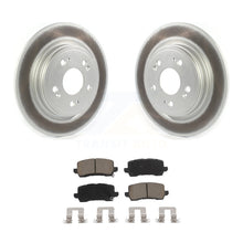 Charger l&#39;image dans la galerie, Rear Coated Disc Brake Rotors And Ceramic Pads Kit For 2014-2020 Acura RLX