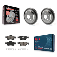 Charger l'image dans la galerie, Rear Coat Disc Brake Rotor Ceramic Pad Kit For Jeep Grand Cherokee Dodge Durango