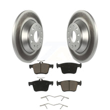 Load image into Gallery viewer, Rear Coated Disc Brake Rotor Ceramic Pad Kit For Volkswagen Tiguan Jetta Audi TT